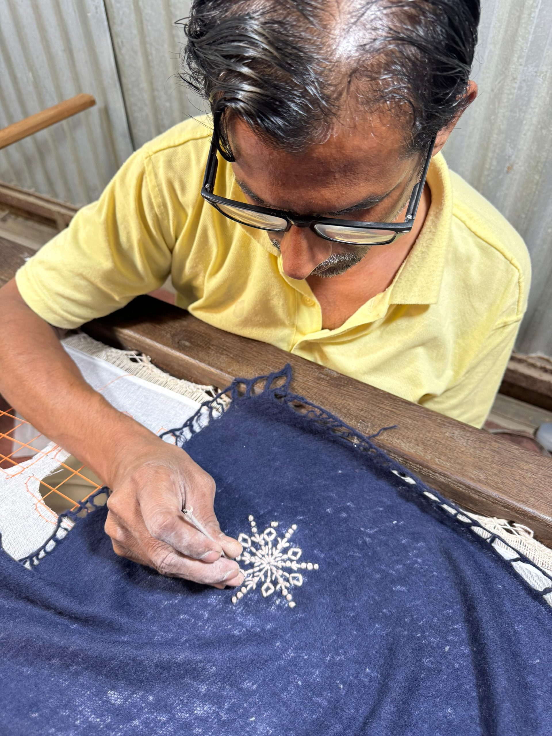 Hand Embroidery - Shangrila Knitting and Weaving